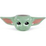 CurePink Keramický 3D hrnek Star Wars Hvězdné Války TV Seriál The Mandalorian The Child 400 ml – Zboží Dáma