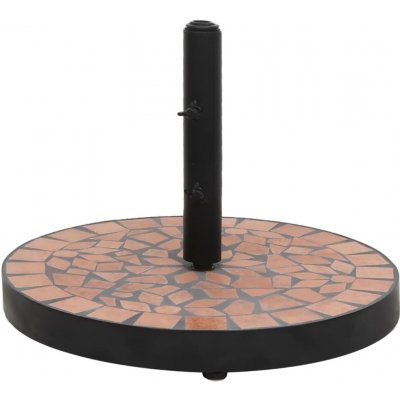 vidaXL 362219 Základna na slunečník terakotová kulatá 12 kg – Hledejceny.cz