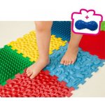 Ortek "Masážní ortopedická podložka Puzzle Mix" 10 modulů – Zboží Dáma