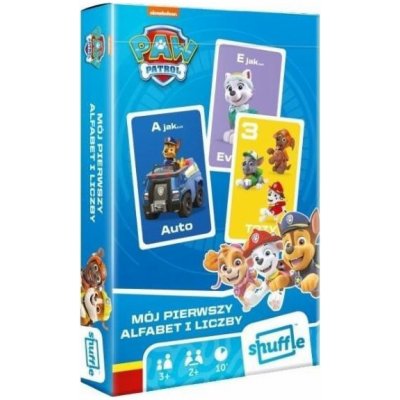 Cartamundi Shuffle Paw Patrol Moje první abeceda a čísla – Hledejceny.cz