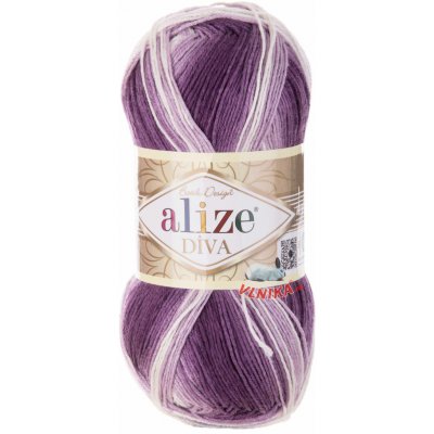 Alize Příze Diva Batik Varianta: 8056 – Zboží Mobilmania