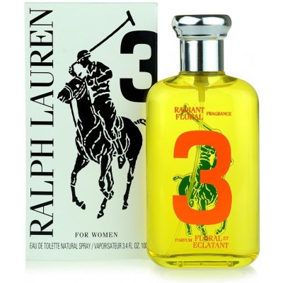 Ralph Lauren Big Pony 3 Yellow toaletní voda dámská 100 ml tester – Zboží Mobilmania