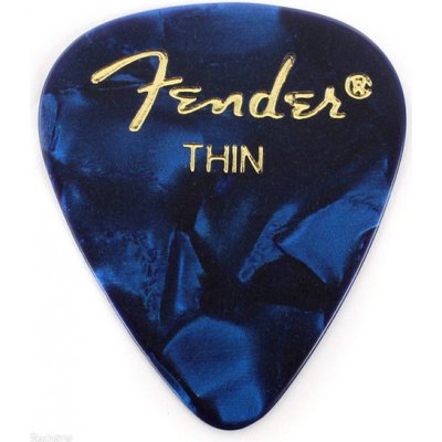 FENDER trsátko 351 Premium Celluloid 1ks Thin Blue moto – Hledejceny.cz