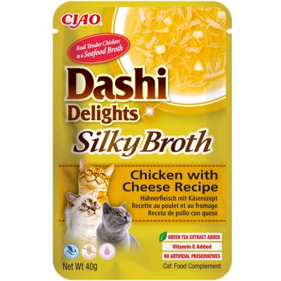 Dashi Delights Silky Broth Chicken & Cheese 40 g – Sleviste.cz