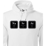 Bezvatriko.cz mikina s potiskem NaSrAt bílá Canvas – Sleviste.cz