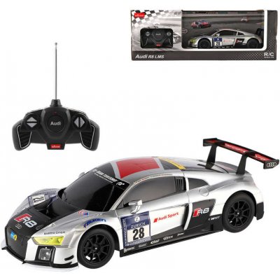 Rastar Auto RC Audi R8 LMS stříbrné 27MHz RTR 1:18 – Zbozi.Blesk.cz