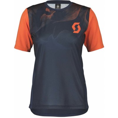 Scott TRAIL VERTIC SS lady modrá/oranžová – Zboží Dáma