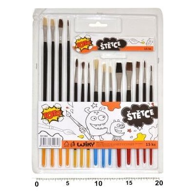 Sada štětců 15 ks – Zboží Dáma