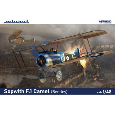 Eduard Sopwith F.1 Camel Bentley Weekend edition8485 1:48