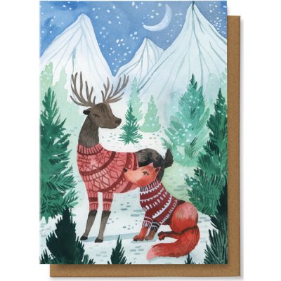 Chaukiss Jelen a liška v lese – Zboží Dáma