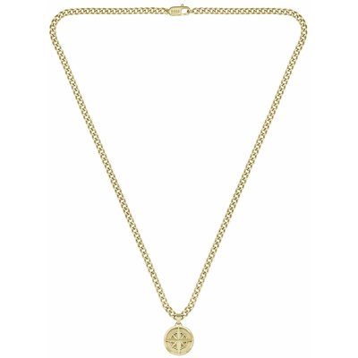 Hugo Boss Nadčasový pánský pozlacený náhrdelník 1580549 – Zboží Dáma