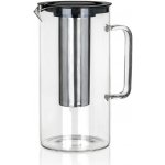 BANQUET džbán skleněný SUNA 2500m,l PH víčko, nerez sítko – Zboží Dáma
