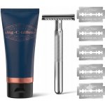 Gillette King Double Edge + 4 ks hlavic – Zboží Mobilmania