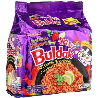 SamYang Ramen Habanero Lime 5 x 135 g – Zboží Dáma