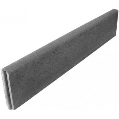 Beton Hronek Obrubník parkový 100 x 5 x 25 cm šedá 1 ks – Hledejceny.cz
