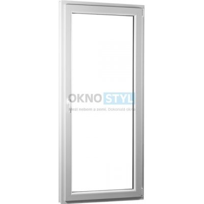 OKNOSTYL.cz REHAU Smartline+ jednokřídlé pravé trojsklo Bílá 85 x 208 cm – Hledejceny.cz