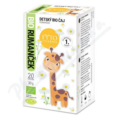 Fytopharma heřmánek BIO 20 x 1.5g – Zbozi.Blesk.cz