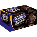 McVitie's Digestives pšeničné máslové sušenky s polevou z hořké čokolády 200 g – Sleviste.cz