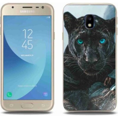 Pouzdro mmCase Gelové Samsung Galaxy J3 2017 - černý panter