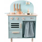 Classic World Dřevěná kuchyňka se zvukem 20 ks – Zboží Dáma