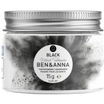 Ben & Anna Zubní prášek pro bělení zubů s aktivním uhlím 15 g – Zboží Dáma