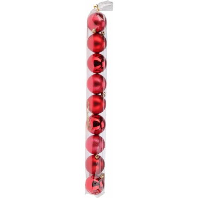 Koopman Sada vánočních ozdob červená pr. 6 cm 9 ks – Hledejceny.cz