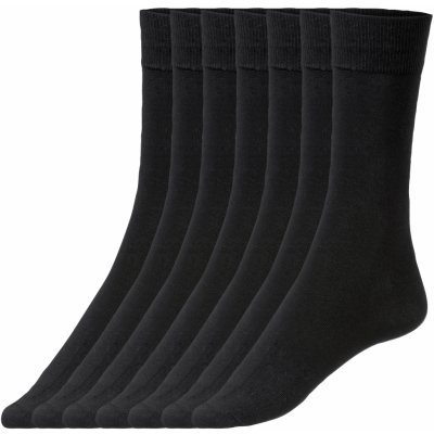 Livergy pánské ponožky 7 párů černá – Zboží Mobilmania