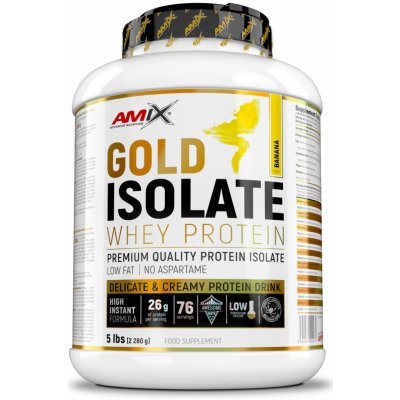 Amix Gold Whey Protein Isolate 2280 g – Hledejceny.cz