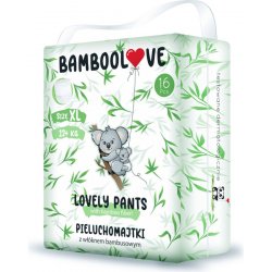 Bamboolove Jednorázové bambusové. XL 12+ kg 16 ks