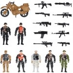 MAC TOYS - STARX Velká sada vojáčků s motorkou – Zboží Dáma