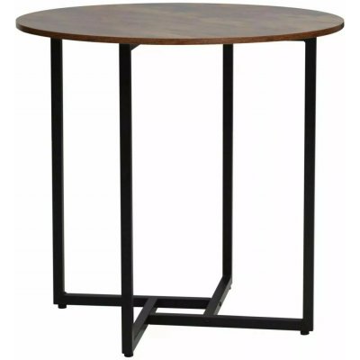 Textilomanie Kulatý ALTO II 80 cm dekor rustikálně hnědá – Zbozi.Blesk.cz