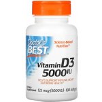 Doctor's Best Best Vitamin D3 5000 IU 180 kapslí – Hledejceny.cz