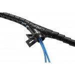 EVOLVEO CableHold organizér kabelů 2,5 m x 2 cm samosvorný černý CABLEHOLD-2520BK – Zboží Živě