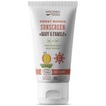 WoodenSpoon Wooden Spoon opalovací tělové mléko Mango Baby & Family SPF50 150 ml – Zboží Dáma