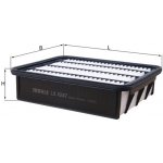 Vzduchový filtr KNECHT LX 4247 – Hledejceny.cz