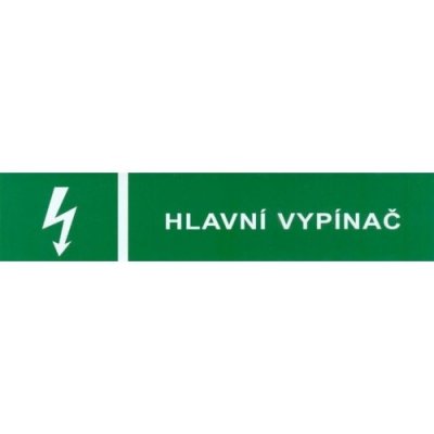 A Perfekt Hlavní vypínač 130x35 mm samolepící – Zboží Mobilmania