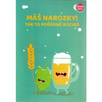 Albi Hrací přání do obálky K narozeninám Přání s pivem Hospodo nalejvej  Alkehol 14,8 x 21 cm od 152 Kč - Heureka.cz