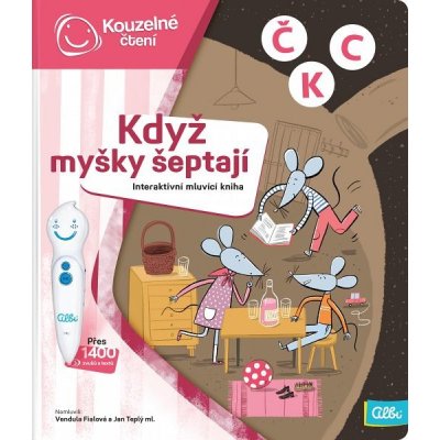 Albi Kouzelné čtení Kniha Když myšky šeptají – Zbozi.Blesk.cz