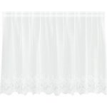Záclona s záclonami Bílá 200 x 120 cm Polyester – Hledejceny.cz