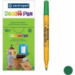 Centropen popisovač 2738/1 DecorPen 1,5mm zelený – Zboží Mobilmania