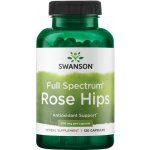 Swanson Růže Šípková Rose Hips 500 mg 120 kapslí – Hledejceny.cz