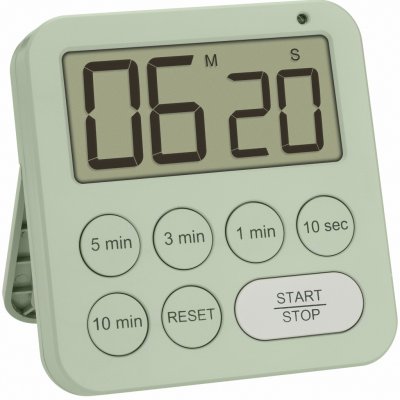 TFA Dostmann TFA 38.2056.04 | Digitální časovač s přednastavenými časovými intervaly | max. čas 99 min., 59 sec. – Hledejceny.cz