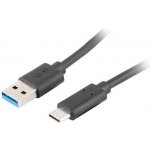 Lanberg CA-USBO-31CU-0018-BK USB-C (M) na USB-A (M) 3.1, 1.8m, černý – Zbozi.Blesk.cz