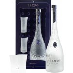 Pravda Vodka 40% 0,7 l (dárkové balení 2 panáky) – Hledejceny.cz