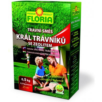 Agro CS FLORIA Travní směs - 0,5 kg KRÁL TRÁVNÍKŮ