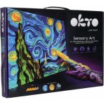 WIKY OKTO SENSOTY ART výtvarná sada ”Hvědná noc” 30x40 cm – Zboží Mobilmania