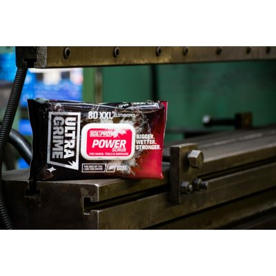 ULTRAGRIME čistící ubrousky PRO POWER SCRUB XXL 38 x 25cm super silné drsnější 80 ks 59201 – Zboží Dáma