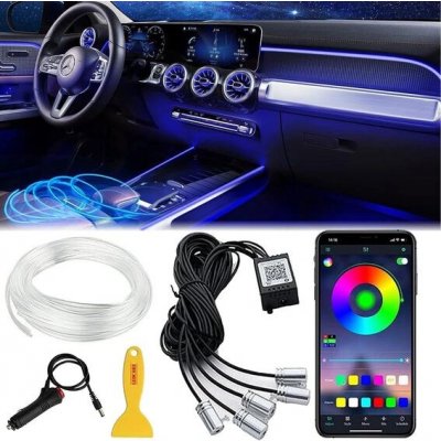 Sunshine smile LED osvětlení interiéru auta – Sleviste.cz