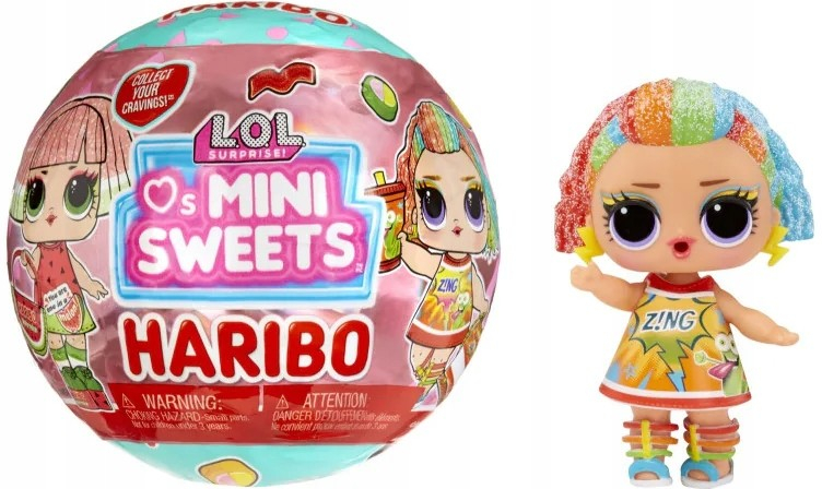 L.O.L. Loves Mini Sweets X HARIBO display 18 kusů