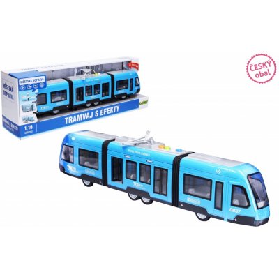 Wiky Vehicles Tramvaj s efekty 44 cm český obal – Hledejceny.cz